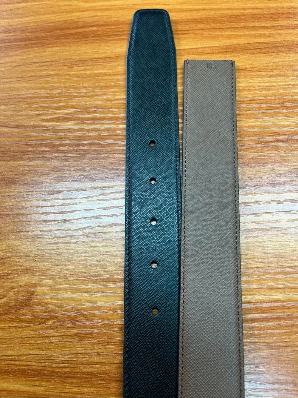 Classic Men's Leather Belt - Black, Brown, Red Options